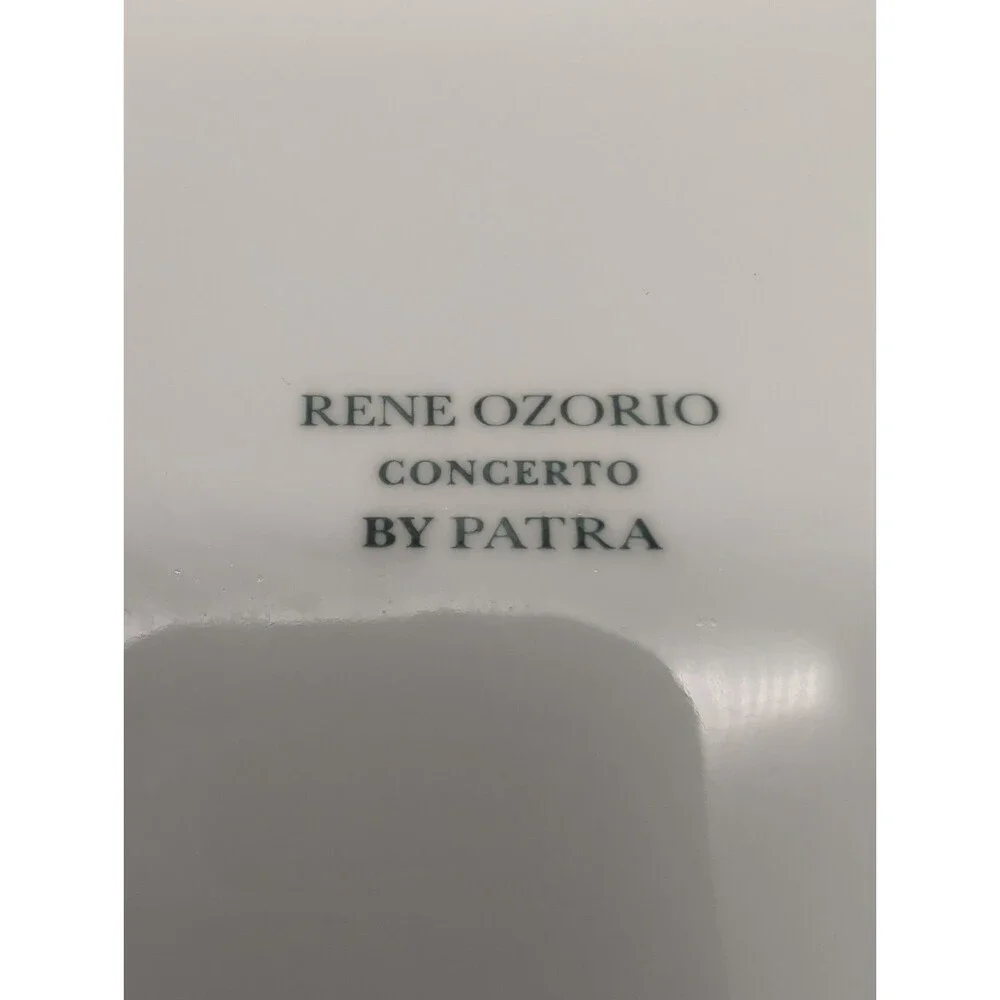 Rene Ozorio Concerto Plate White Wide Rim Replacement Piece Steelite